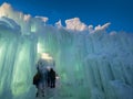 Ice Castles Royalty Free Stock Photo