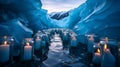 Glaciers Distaghil Sar Candles: A Surreal Photoshoot Of Frozen Summer