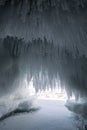 Ice cave on Lake Baikal