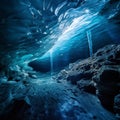 Ice cave secrets uncovered by deep-sea autonomous explorers, alien beauty