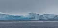 Ice cliffs and brash ice, Antarctica