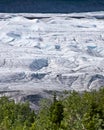 Ice Climbers on Root Glacier Royalty Free Stock Photo