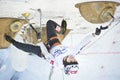 Ice Climbing World Championship 2011 Royalty Free Stock Photo