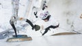 Ice Climbing World Championship 2011 Royalty Free Stock Photo