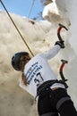 Ice Climbing World Championship Busteni 2007 Royalty Free Stock Photo