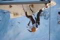 Ice Climbing World Cup Championship Busteni 2010 Royalty Free Stock Photo
