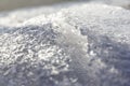 Ice close-up texture Royalty Free Stock Photo