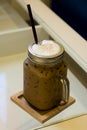 Ice Coffee is ready for serving Royalty Free Stock Photo