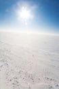 Ice cold desert Royalty Free Stock Photo