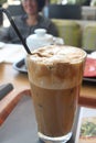 Ice cold nescafe frape