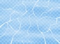 Ice cracked. The texture of a frosty ice rink for ice skating with the scratches. Vector illustration background. Royalty Free Stock Photo