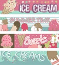 Ice Cream Banners