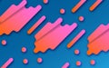 Abstract Background Gradient Wallpaper Style Awesome Colorfull Orange, Magenta, Blue Royalty Free Stock Photo