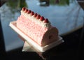 Ice cream cake Strawberry Royalty Free Stock Photo