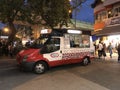 An Ice-cream car in Fa Yuen Street, Prince Edward, Hong Kong