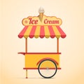 Ice cream cart