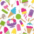 Ice cream collection pattern