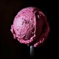 Ice cream commercial, macro food texture background Royalty Free Stock Photo