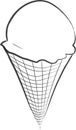 Ice Cream Cone Royalty Free Stock Photo