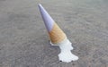 Ice cream cone Royalty Free Stock Photo