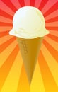 Ice cream cone illustration