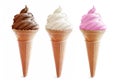 Ice cream cones Royalty Free Stock Photo