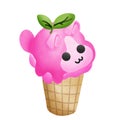 Ice cream cute bear