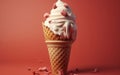 Ice Cream Delight. Generative AI