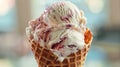 Ice cream delight Waffle cone