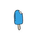 Ice cream doodle icon