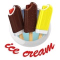Ice cream emblem