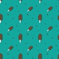 Ice Cream Frozen Candy Seamless Pattern