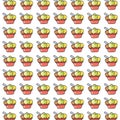 Ice cream ,gift card or cloth, pattern, repeating pattern, Royalty Free Stock Photo