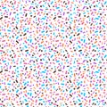 Sprinkles Mix Seamless Pattern Royalty Free Stock Photo