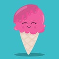 ICE CREAM PINK CONE 05