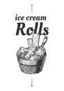 Ice cream rolls