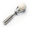 Ice cream scoop with spring loaded handle
