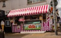 Ice cream store in the village of Hoveton and Wroxham, Norfolk