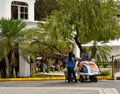 San Pedro Sula. Honduras. Ice cream seller.