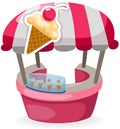 Ice cream stand shop