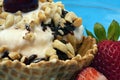 Ice Cream Sundae Royalty Free Stock Photo