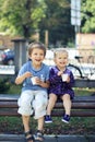 Ice-cream on a Sunday Royalty Free Stock Photo