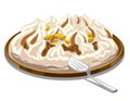 Ice cream tart Royalty Free Stock Photo