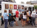 Ice Cream Truck at the Flower Mart