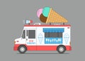 Ice Cream Truck, mobile shop