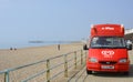 Ice Cream Van on Brighton Seafront, England