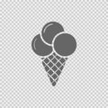 Ice cream vector icon esp 10