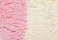 Ice-cream white pink Royalty Free Stock Photo