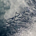 Ice Crystal Background Texture Royalty Free Stock Photo