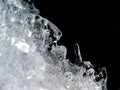 Ice crystals Royalty Free Stock Photo